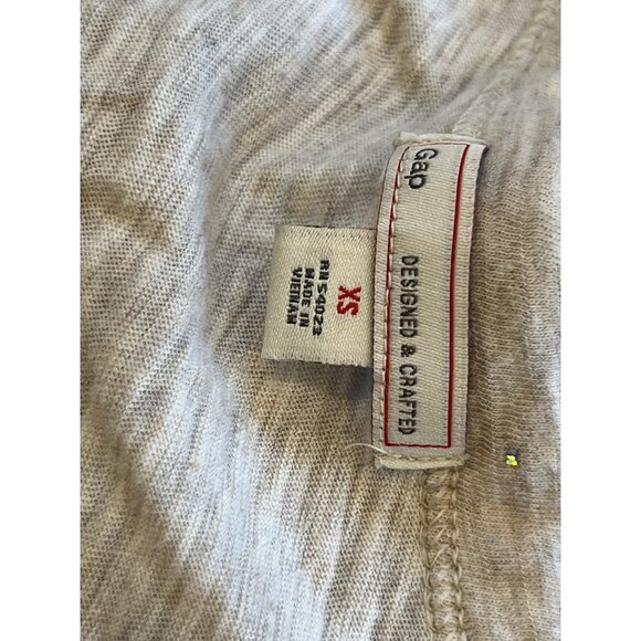 GAP Shimmer Extra Small Lot Of 2 T-Shirt Tee Shirts Metallic Tinsel XS Hole - Picture 4 of 13